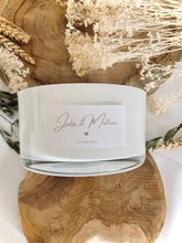 Charger l'image dans la galerie, Bougie Florale parfumée - Centre de table - Personnalisable -
