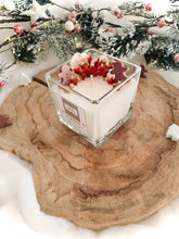 Charger l'image dans la galerie, Bougie florale Noël🎄 / Parfum Thé au pain d’épices