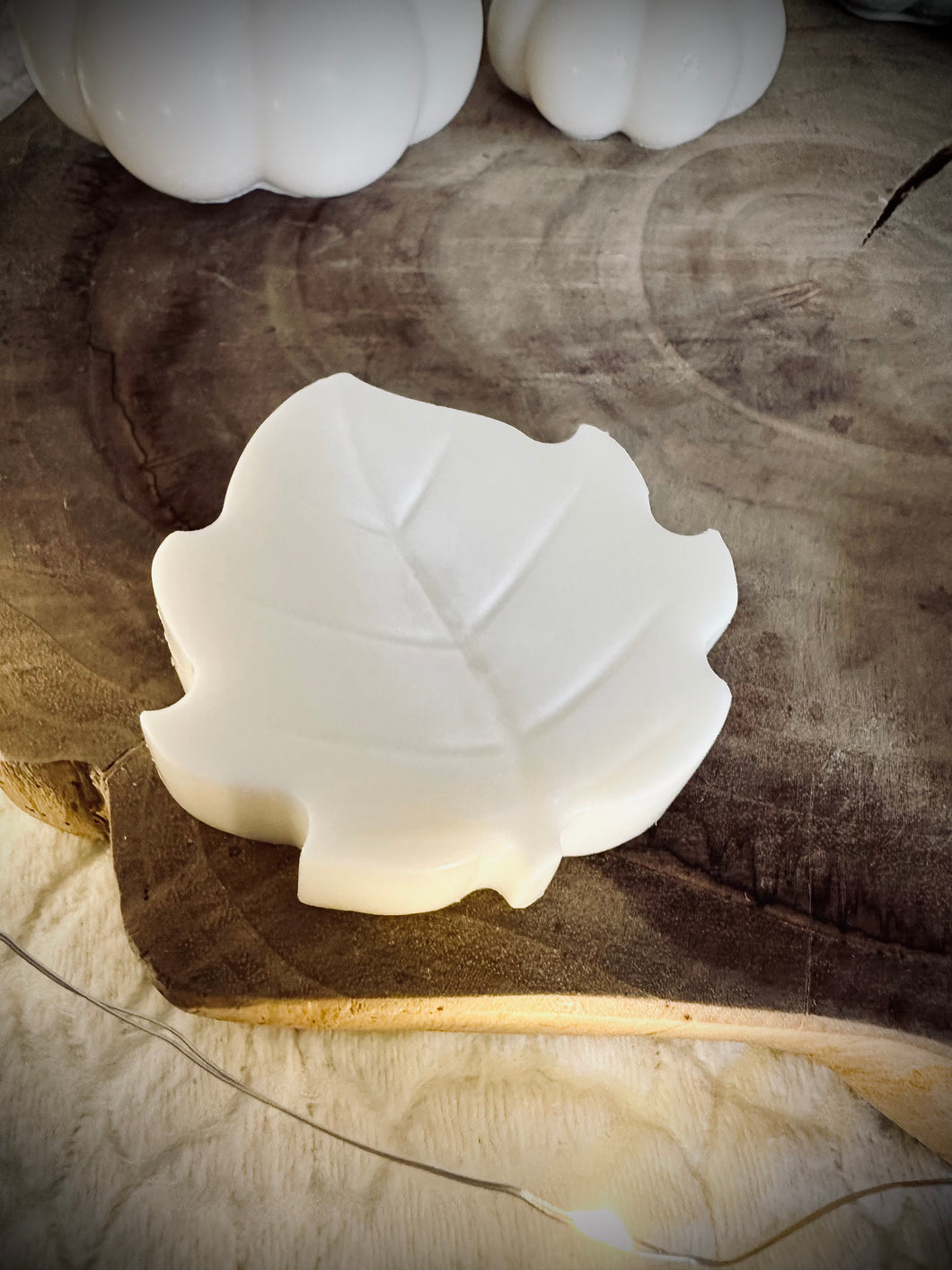 Fondant feuille blanche / Parfums au choix