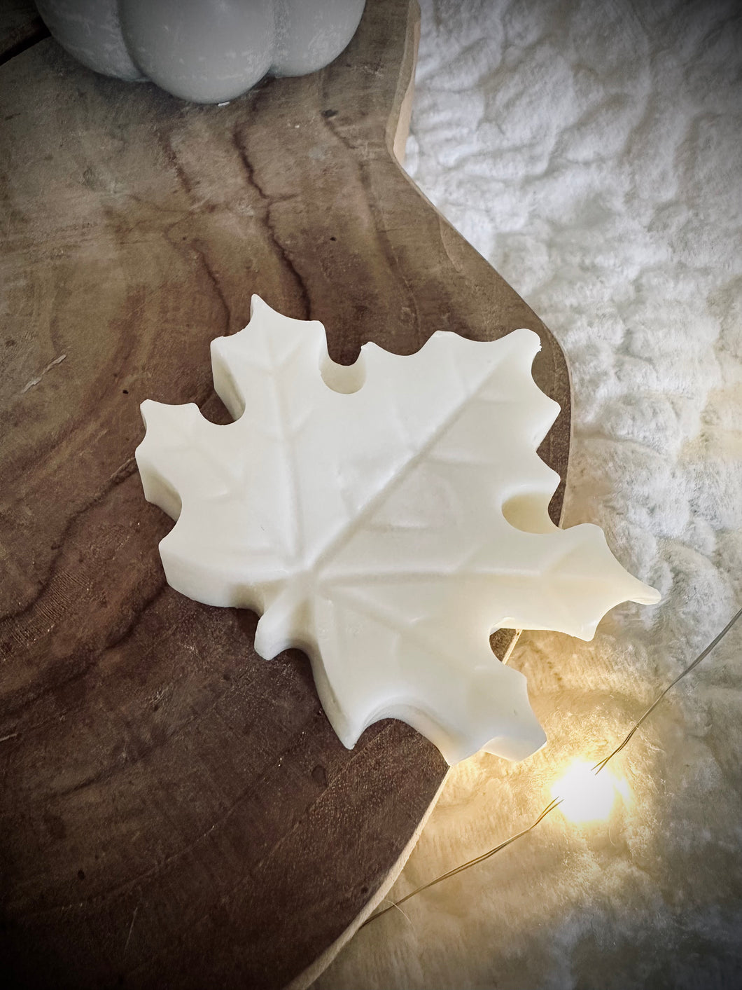 Fondant feuille d’érable blanche / Parfums au choix