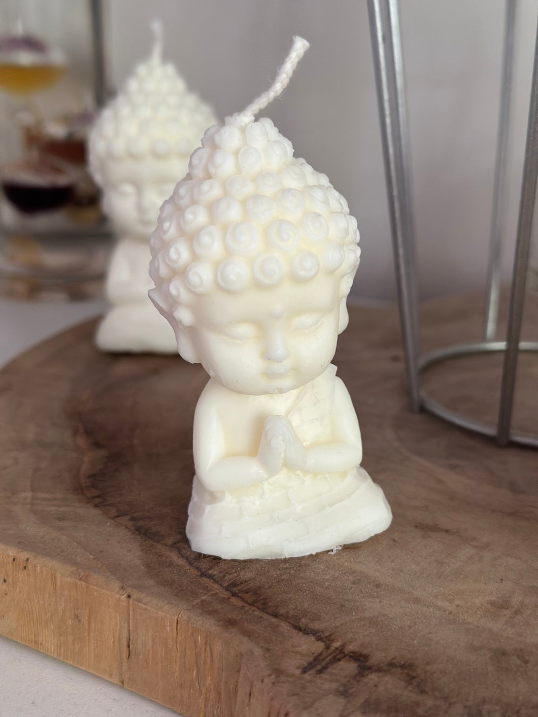 Bougie Petit Bouddha / Parfum au choix